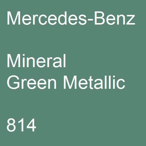 Mercedes-Benz, Mineral Green Metallic, 814.